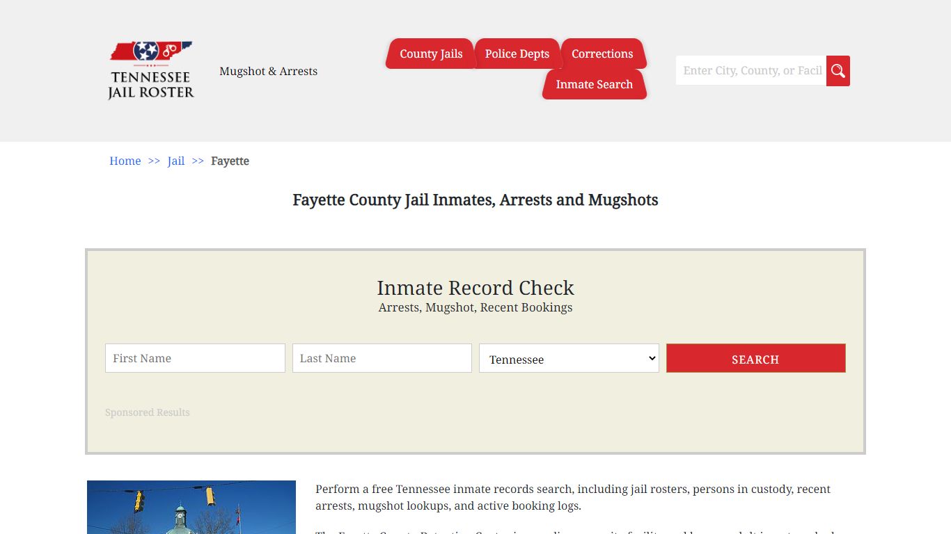 Fayette County Jail Inmates, Arrests and Mugshots